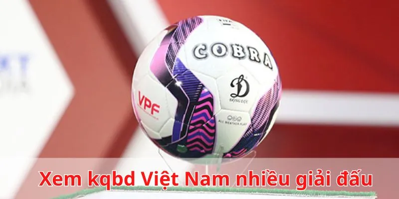 Xem kết quả tỷ số bóng đá Việt Nam mới nhất