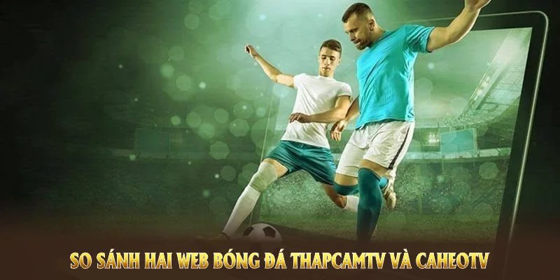 So sánh hai web bóng đá ThapcamTV và CaheoTV với những tiêu chí quan trọng